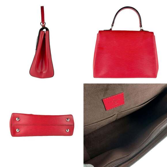 Louis Vuitton Epi Cluny BB Shoulder Bag, Leather, Coquelicot, Women's, M41337... - Picture 2 of 5